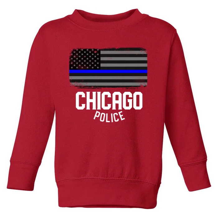 City Of Chicago Police Officer Illinois Policemancity Of Chicago Police Officer Toddler Sweatshirt