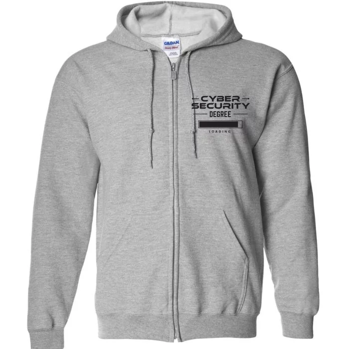 Cybersecurity Outfit Computer Security Computer Engineer Full Zip Hoodie