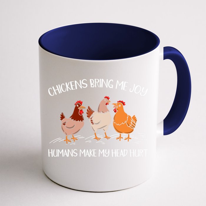 Chicken Owner Chicken Lover Poultry Farm Chicken Whisperer Front & Back Coffee Mug