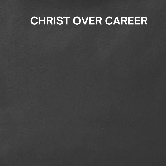 Christ Over Career Zip Tote Bag