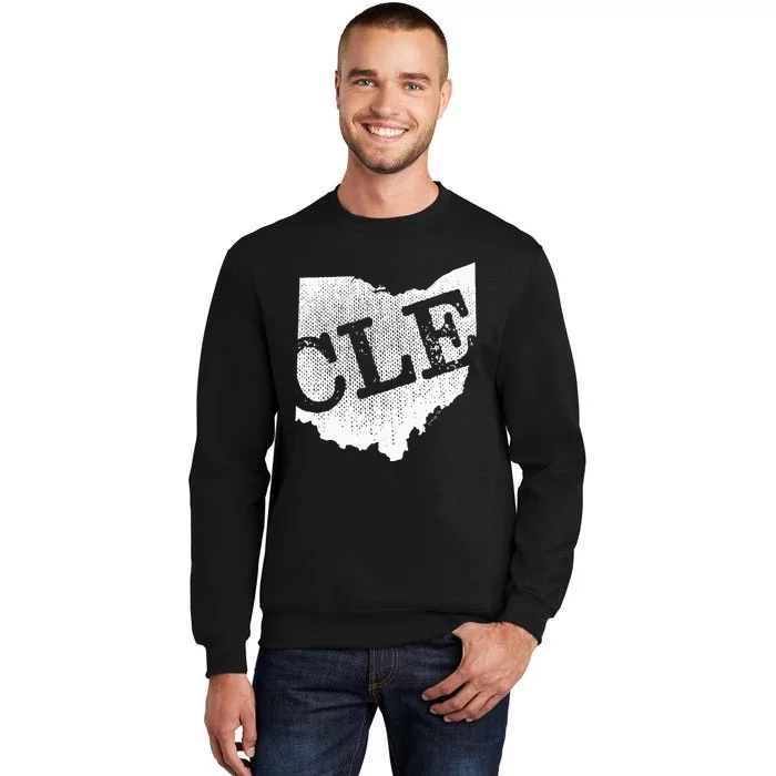 Cle Ohio Cleveland Tall Sweatshirt