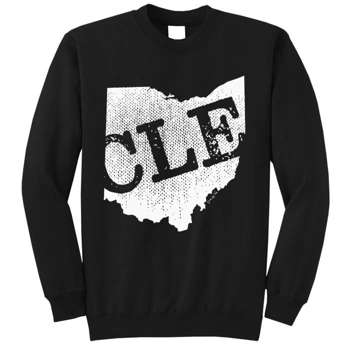 Cle Ohio Cleveland Tall Sweatshirt