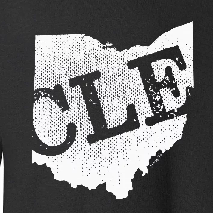 Cle Ohio Cleveland Toddler Sweatshirt