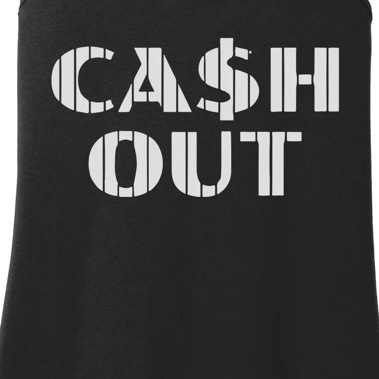 Cash Out Ladies Essential Tank