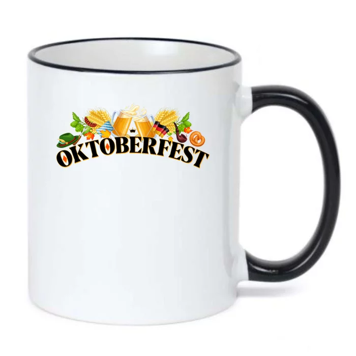 Celebrate Oktoberfest Black Color Changing Mug