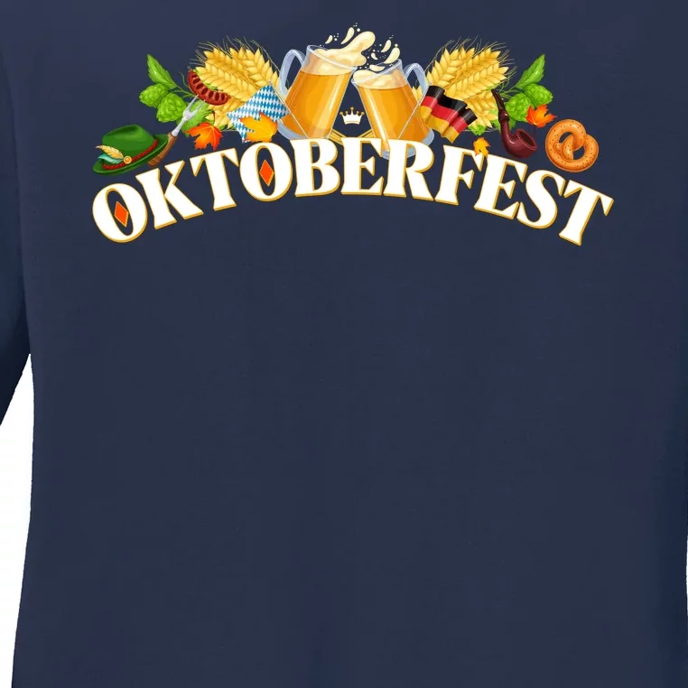 Celebrate Oktoberfest Ladies Long Sleeve Shirt