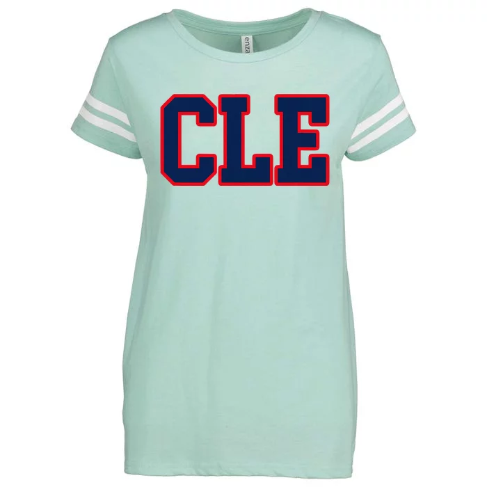 Cleveland Ohio Enza Ladies Jersey Football T-Shirt