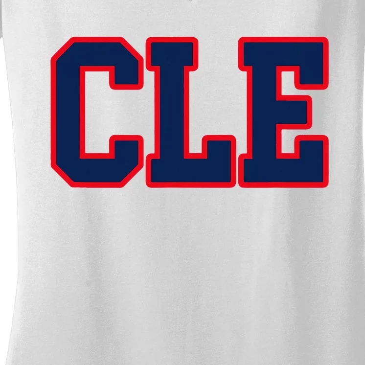 Cleveland Ohio Women's V-Neck T-Shirt