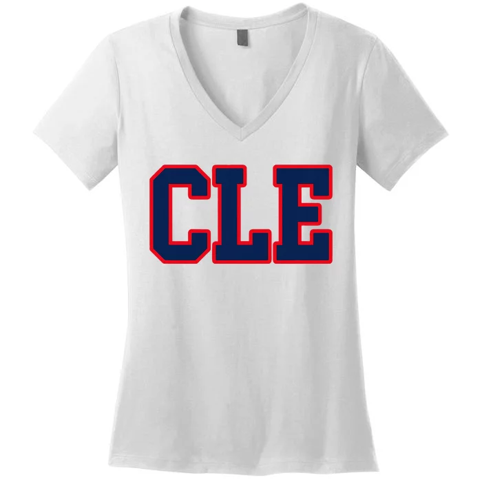 Cleveland Ohio Women's V-Neck T-Shirt