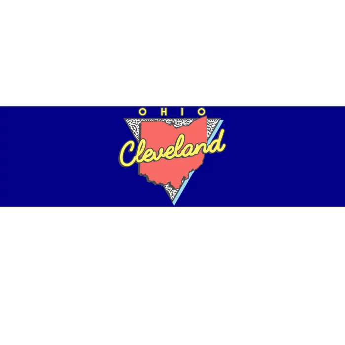 Cleveland Ohio City Oh Souvenir Gift Bumper Sticker