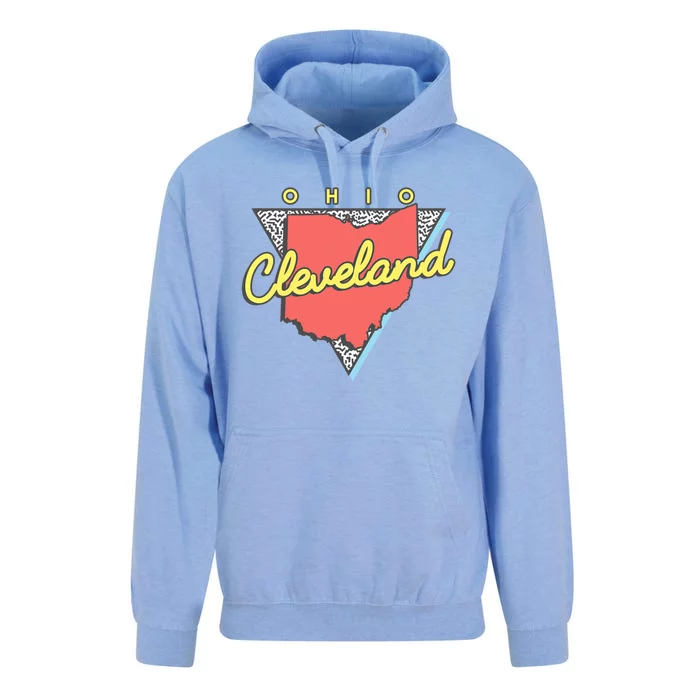 Cleveland Ohio City Oh Souvenir Gift Unisex Surf Hoodie