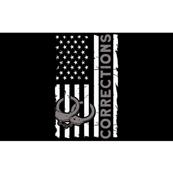 Correctional Officer Corrections Thin Silver Line Bumper Sticker