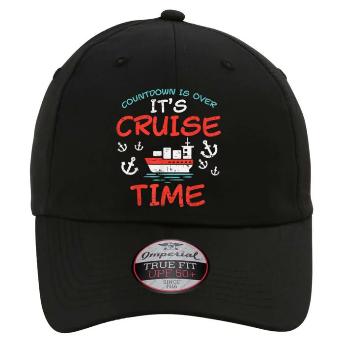 Countdown Over Cruise Time Ship Vacation Trip Cruising Gift The Original Performance Cap