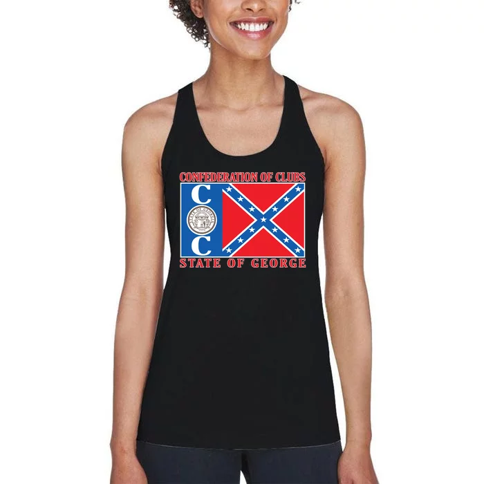 Confederation Of Clubs State Of George Women's Racerback Tank