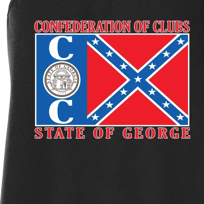 Confederation Of Clubs State Of George Women's Racerback Tank