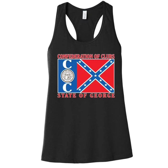 Confederation Of Clubs State Of George Women's Racerback Tank