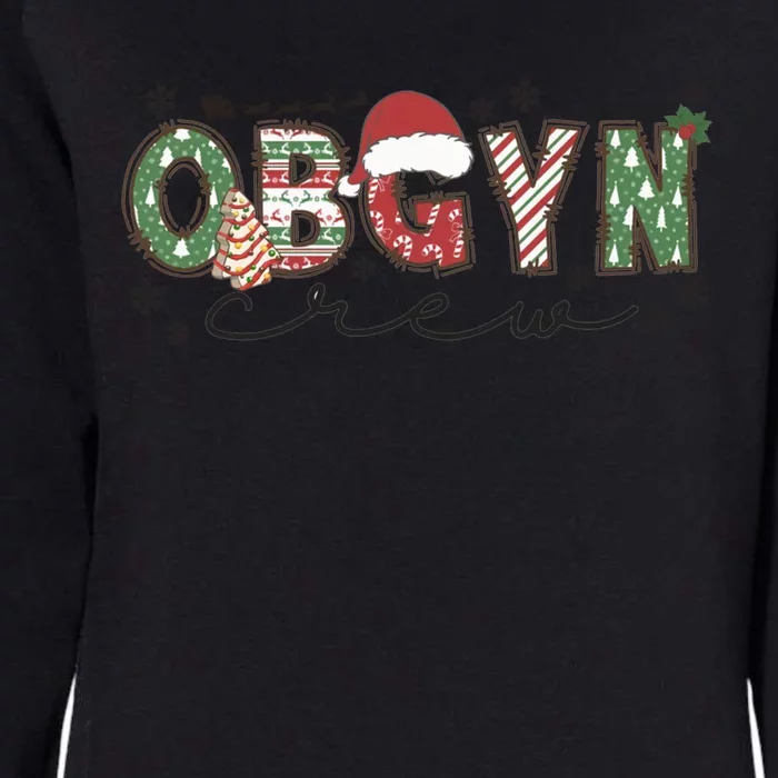 Christmas Obgyn Crew Obgyn Nurse Ultrasound Nurse Crew Gift Womens California Wash Sweatshirt