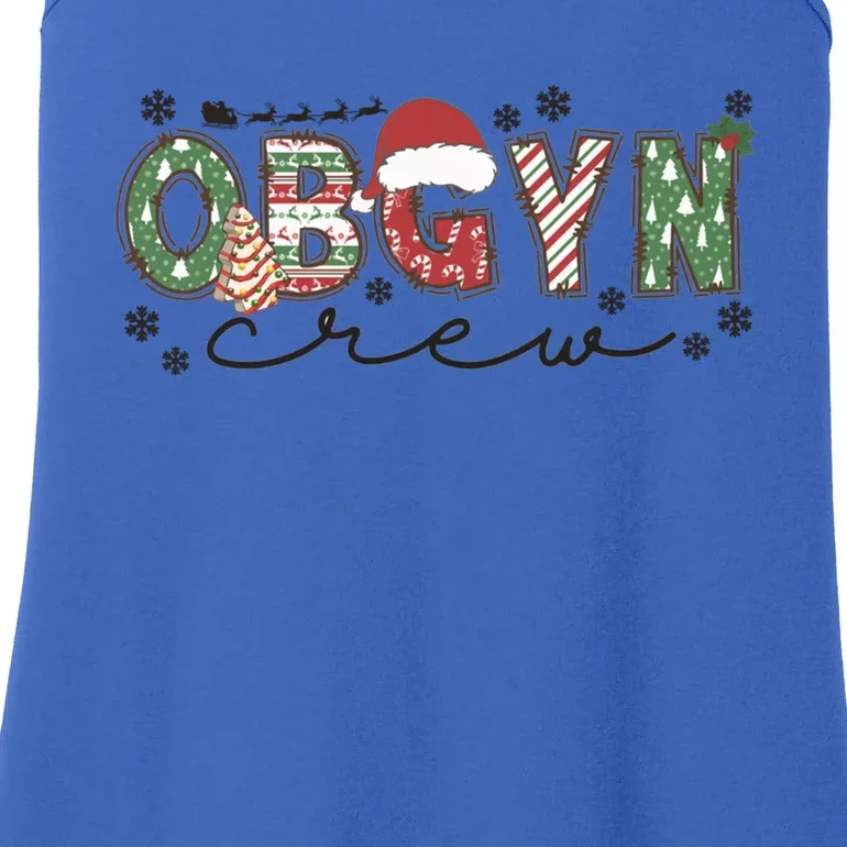 Christmas Obgyn Crew Obgyn Nurse Ultrasound Nurse Crew Gift Ladies Essential Tank