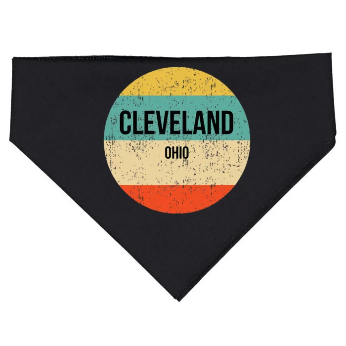 Cleveland Ohio Cleveland USA-Made Doggie Bandana