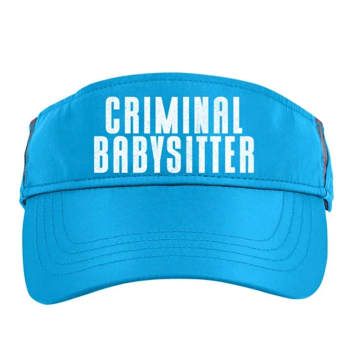 Correctional Officer Criminal Sitter Corrections Officer Funny Gift Adult Drive Performance Visor