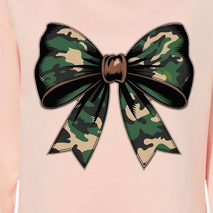 Camouflage Old Camo Bow Camo Coquette Bow Hunting Womens California Wash Sweatshirt