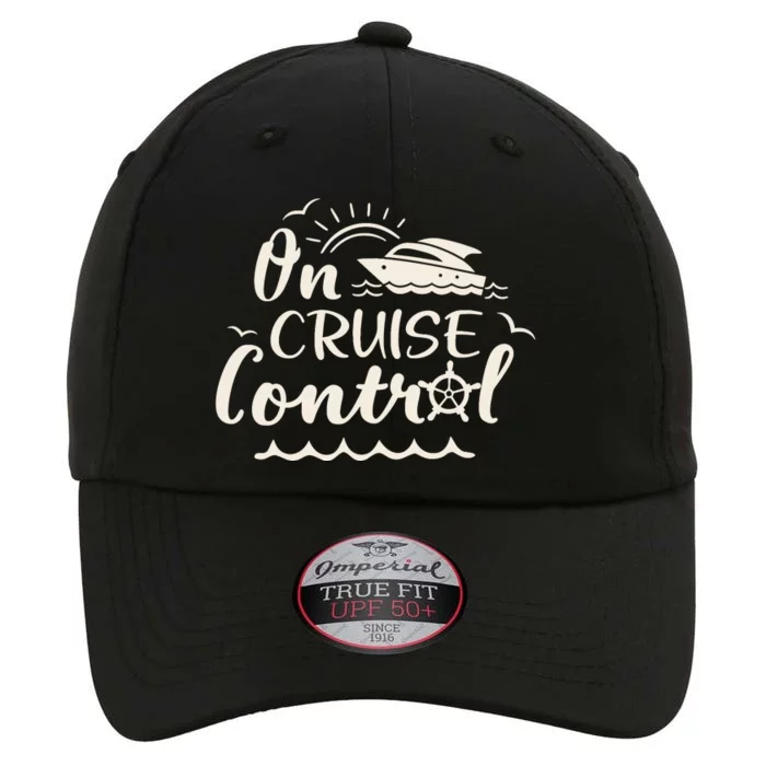 Cruise On Control Funny Boat Cruising Travel Summer Vacation The Original Performance Cap