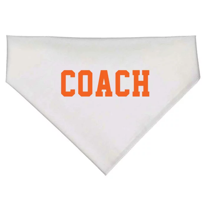 Coach Orange USA-Made Doggie Bandana