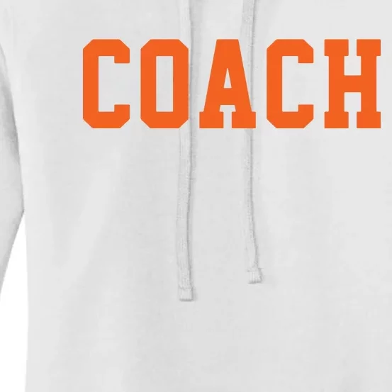 Coach Orange Women's Pullover Hoodie