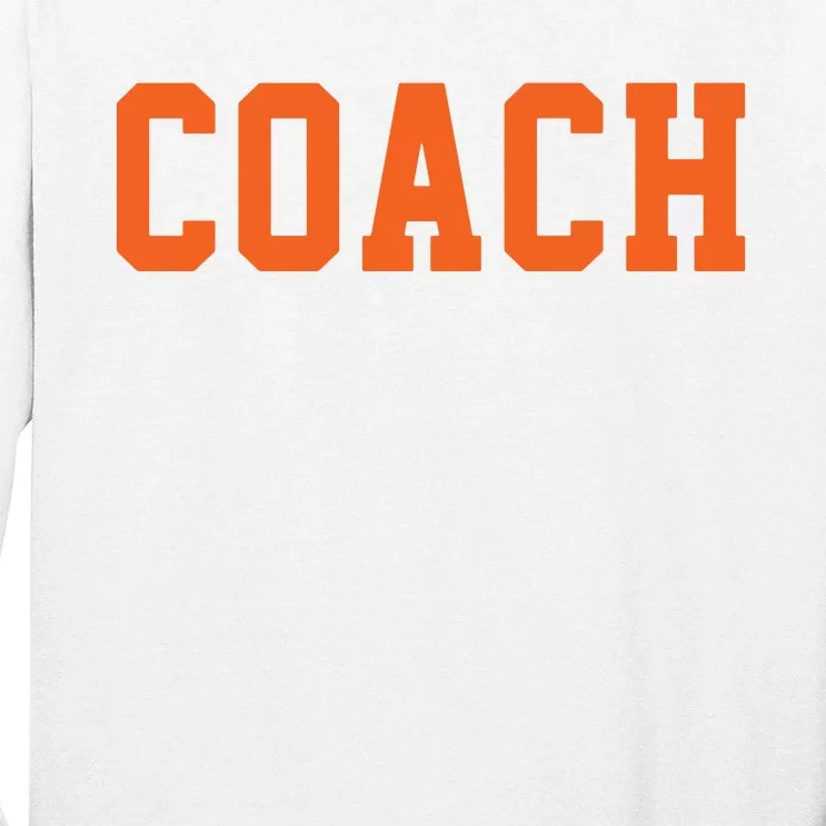 Coach Orange Tall Long Sleeve T-Shirt