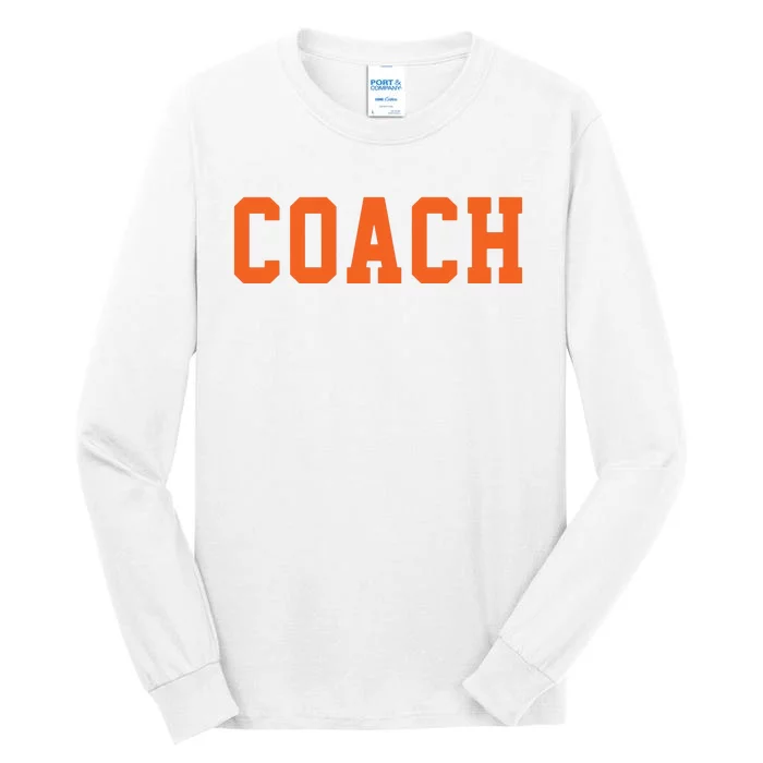 Coach Orange Tall Long Sleeve T-Shirt