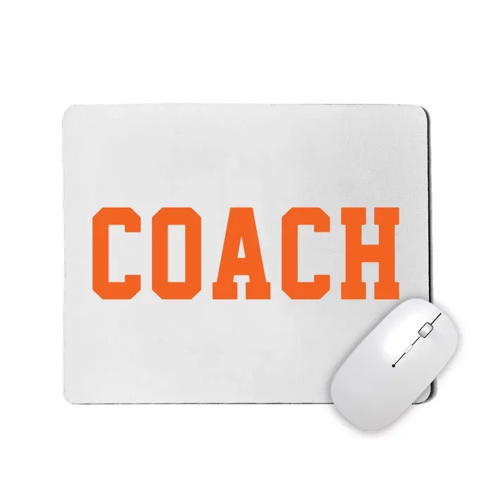 Coach Orange Mousepad