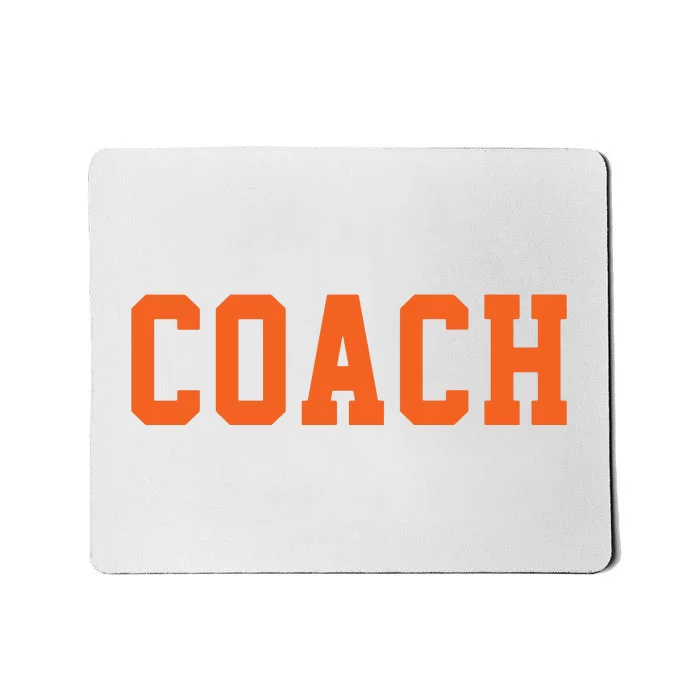 Coach Orange Mousepad