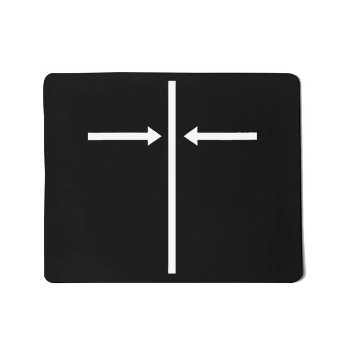 Centered On Christ Cross And Computer Icon Mousepad