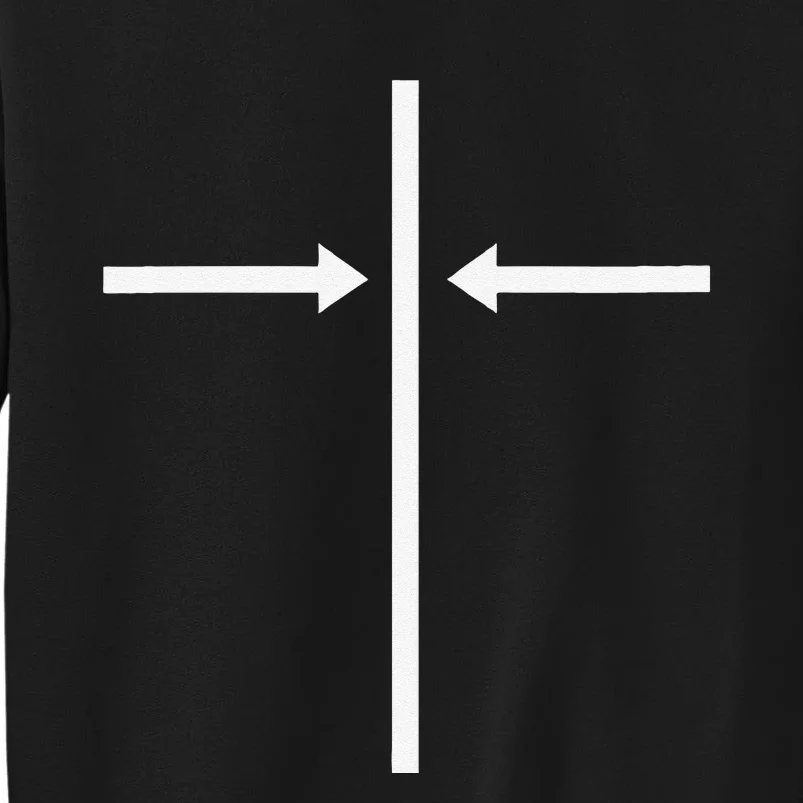 Centered On Christ Cross And Computer Icon Tall Sweatshirt