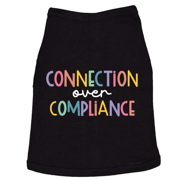 Connection Over Compliance Autism Awareness Month Doggie Tank