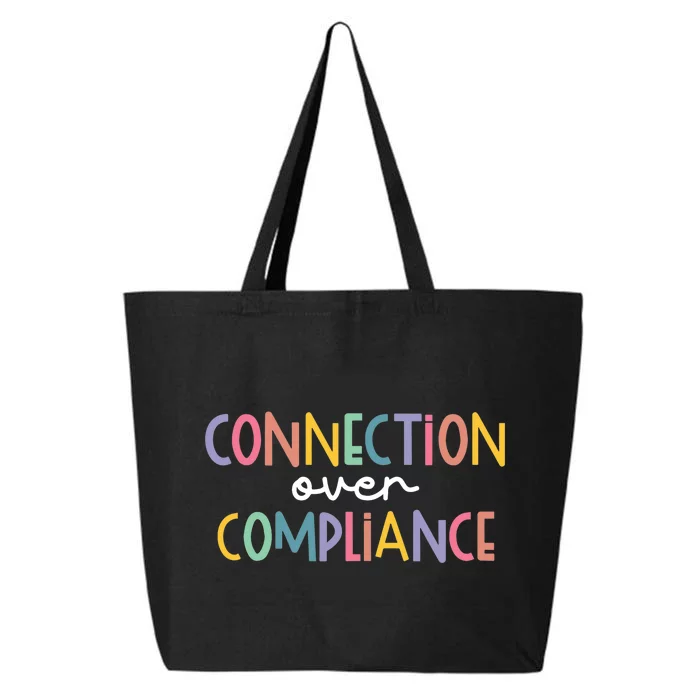 Connection Over Compliance Autism Awareness Month 25L Jumbo Tote