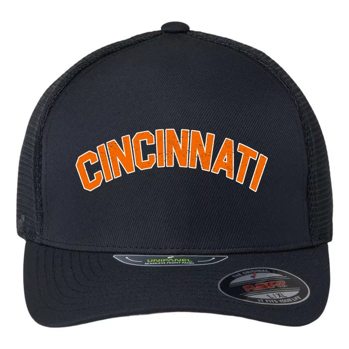 Cincinnati Ohio Flexfit Unipanel Trucker Cap