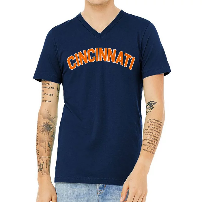 Cincinnati Ohio V-Neck T-Shirt