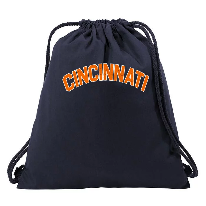 Cincinnati Ohio Drawstring Bag