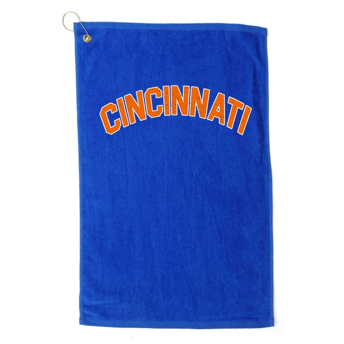 Cincinnati Ohio Platinum Collection Golf Towel