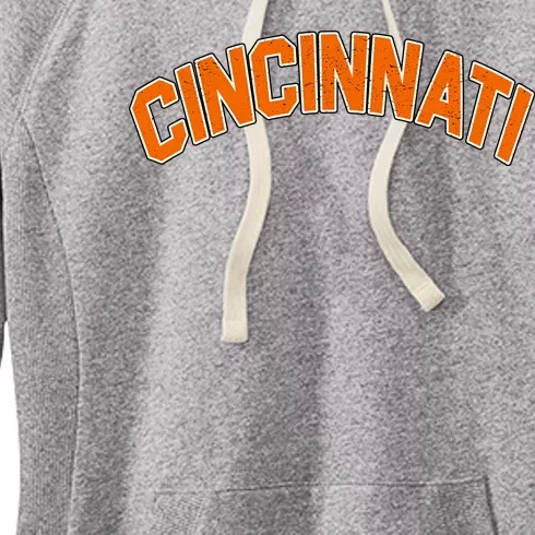 Cincinnati Ohio Women's Fleece Hoodie