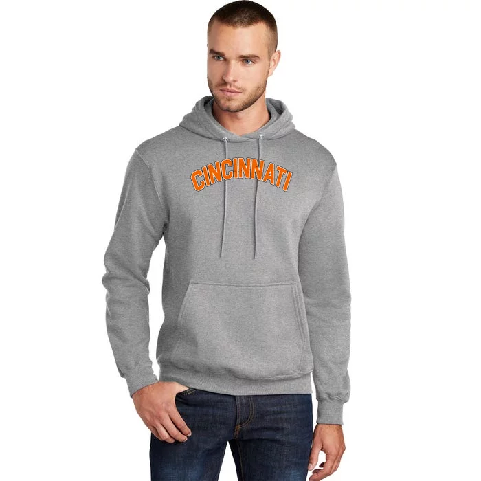 Cincinnati Ohio Tall Hoodie