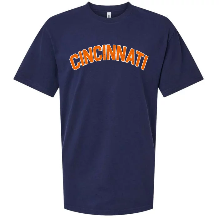 Cincinnati Ohio Sueded Cloud Jersey T-Shirt