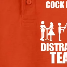 Cock Block Distraction Team Dry Zone Grid Performance Polo