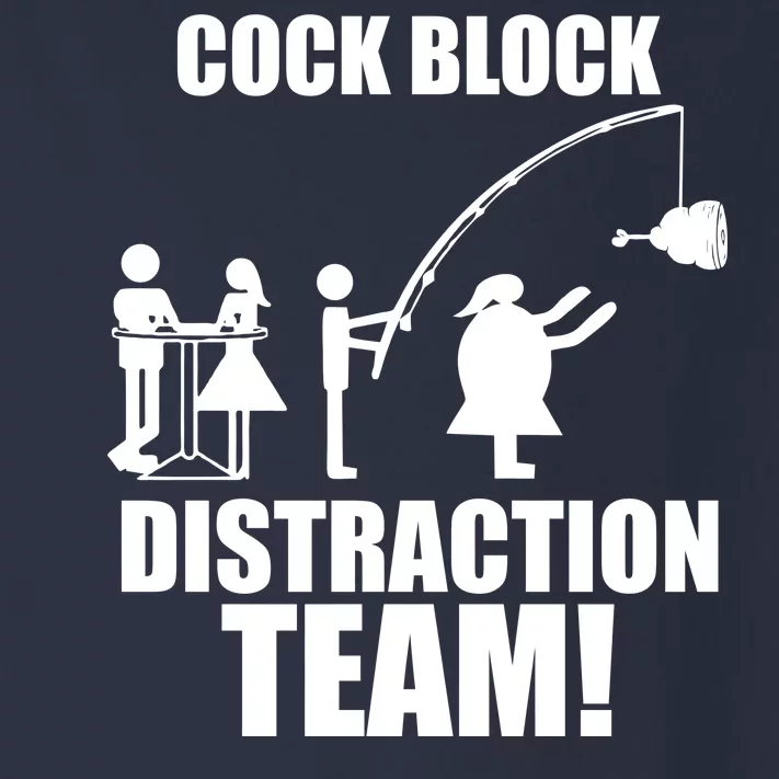 Cock Block Distraction Team Toddler Long Sleeve Shirt