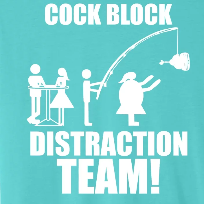 Cock Block Distraction Team ChromaSoft Performance T-Shirt