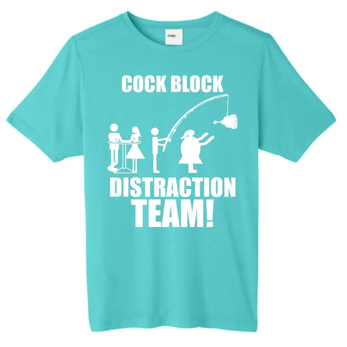 Cock Block Distraction Team ChromaSoft Performance T-Shirt