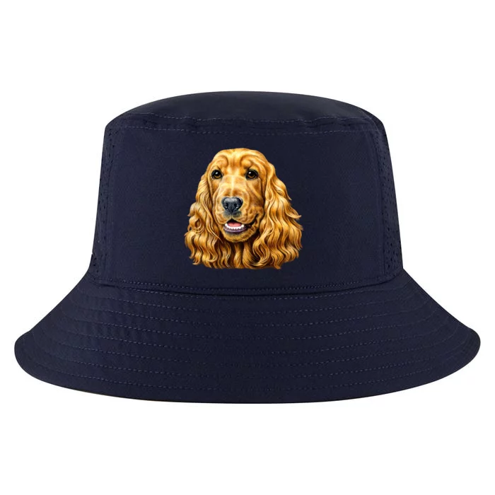 Cocker Spaniel Face Cool Comfort Performance Bucket Hat