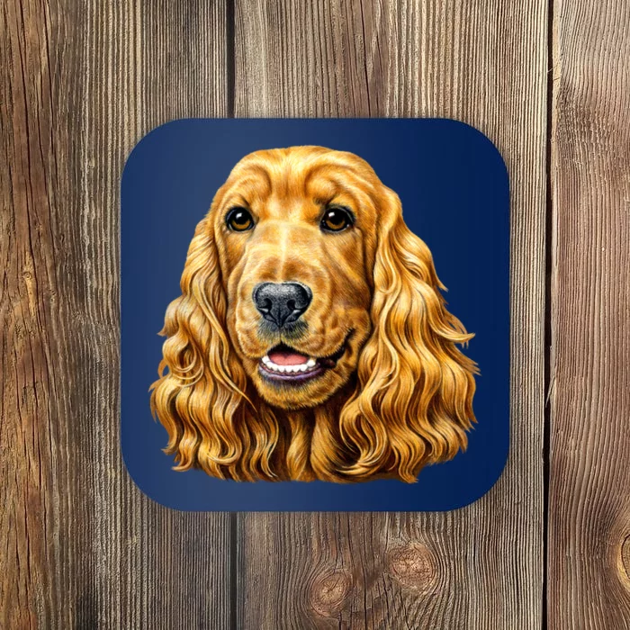 Cocker Spaniel Face Coaster