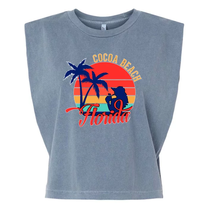 Cocoa Beach Garment-Dyed Women's Muscle Tee